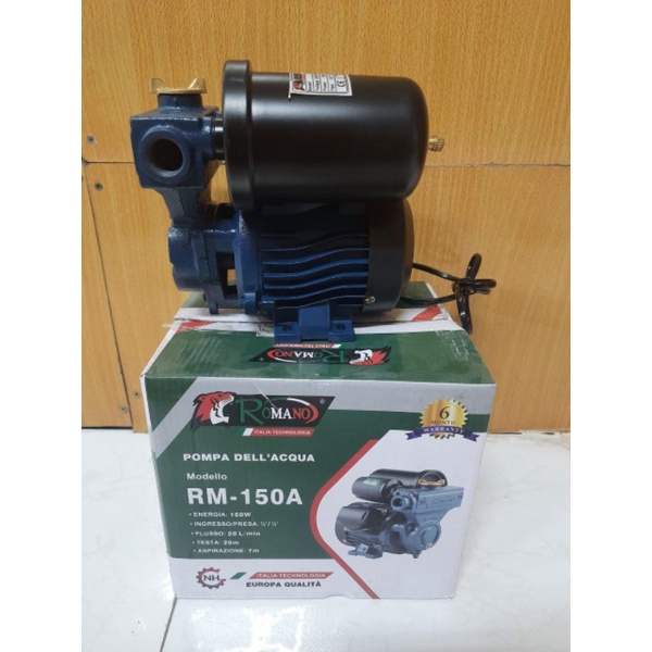 Bơm tăng áp trợ lực máy giặt , tăng áp đường ống ROMANO 150W và LANDISI 125w