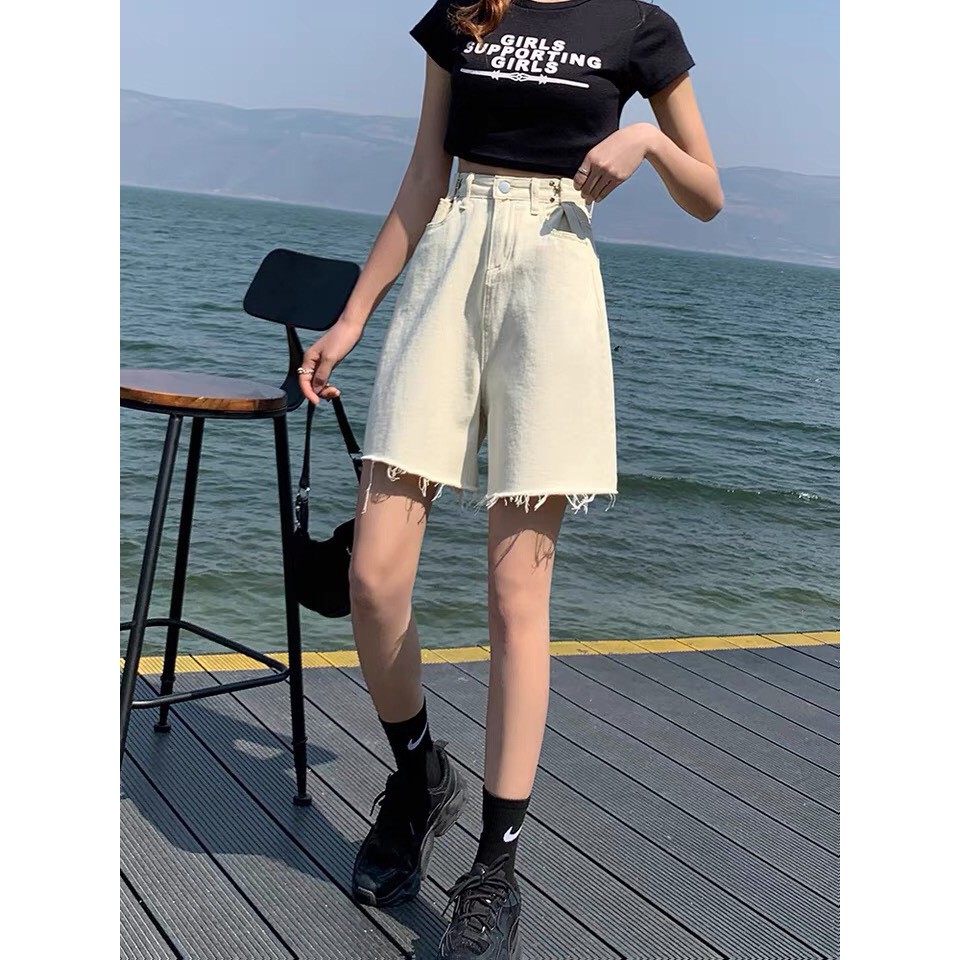 Quần jean nữ xanh cao cấp - quần jean nữ 3 cúc lưng cao chất liệu denim co giãn (fom chuẩn shop) Lady-Hn Store88 NX71