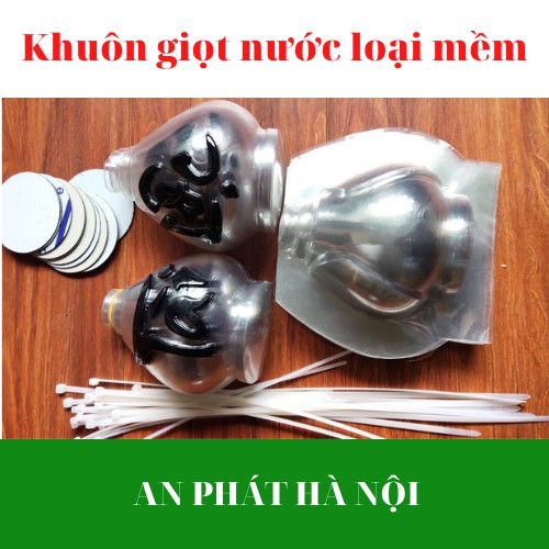 Combo 5 Khuôn Giọt Nước Mềm - Khuôn Tạo Hình Trái cây cho Bưởi, Dưa Hấu, Dưa Vàng, Đào Tiên của Cơ sở AN PHÁT HÀ NỘI