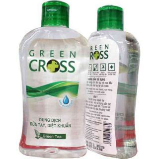 Nước rửa tay khô GREEN CROSS hương trà xanh