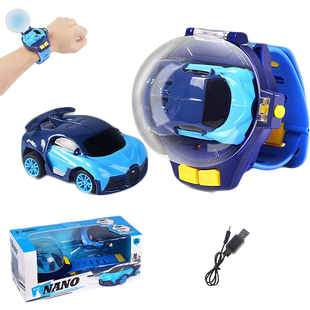 Hot Sales Car Watch Remote Control Children's Car Toys Mini Cartoon Remote Control Small Car Analog Watch Remote Control