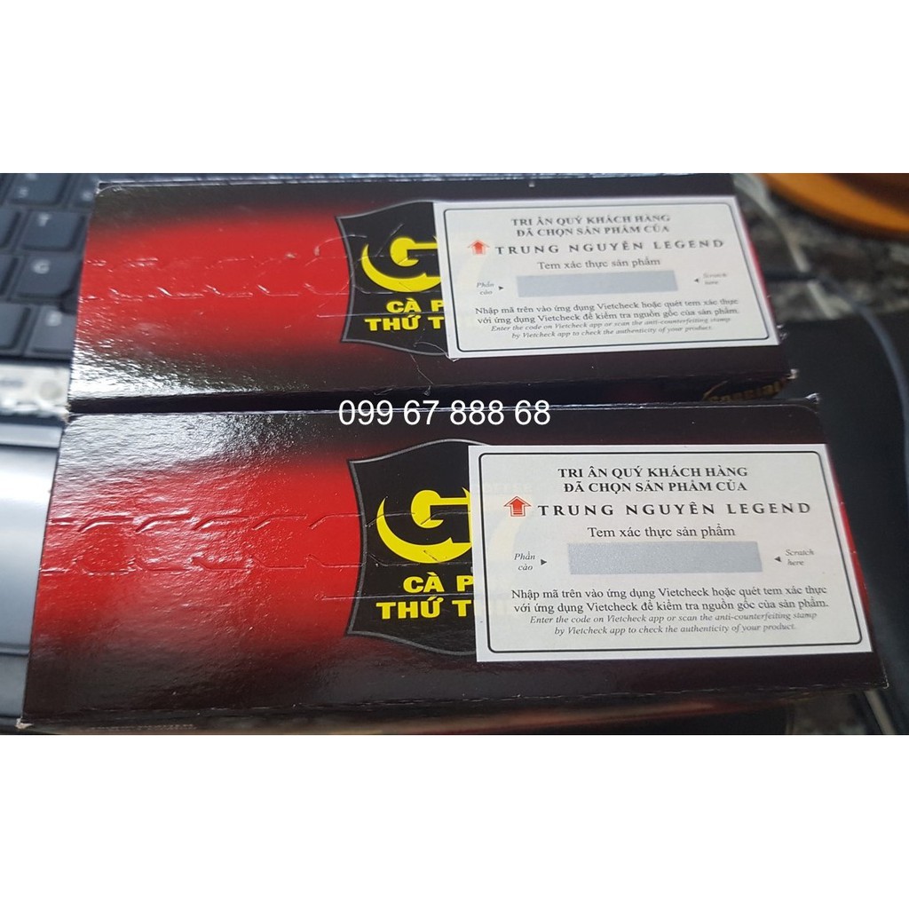 1 hộp cà phê G7 Hòa Tan 3 in 1 Trung Nguyên Hộp 288g 18 Gói, 21 gói 336g