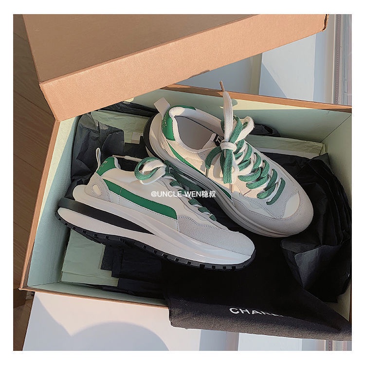 Giày Thể Thao Đế Dày Nâng Chiều Cao 2022 Dễ Phối Đồ Thời Trang Xuân Hè Cho Nữ