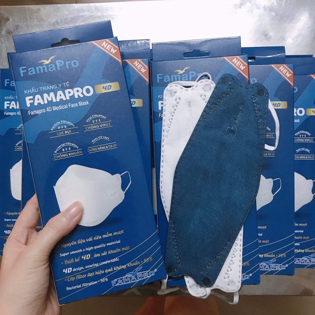 Khẩu trang Y Tế 4D FAMAPRO