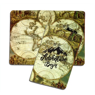 Bao da passport/hộ chiếu cao cấp Adventure