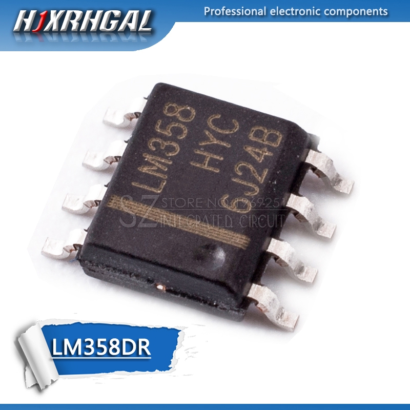 Set 50 Linh Kiện Điện Tử Lm358Dr Sop8 Lm358 Sop Lm358Dt Smd Lm358Dr2G