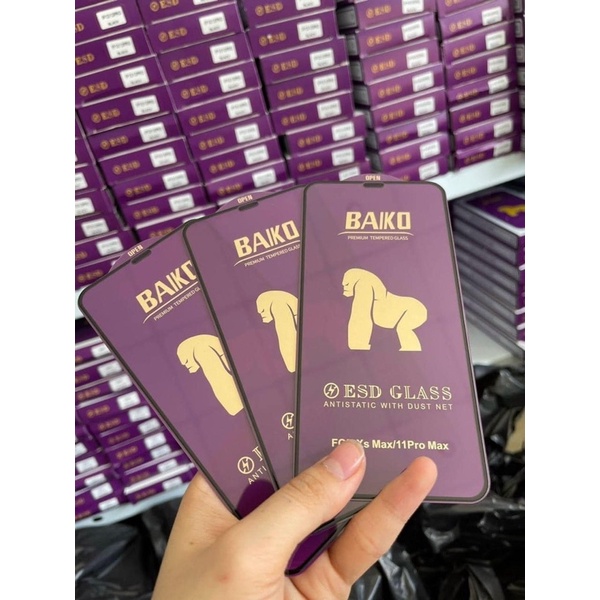 Bản nâng cấp Kính cường lực BAIKO TÍM ESD Dành Cho Iphone
