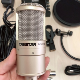 Micro thu âm Takstar PC-K200( Tặng kèm dây míc ) BH 6 tháng
