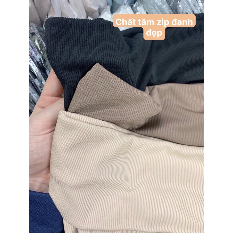 Áo trễ vai len tăm hàng Quảng Châu siêu hot