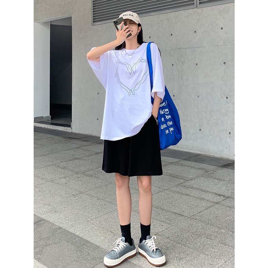 Áo thun Unisex dáng Basic Tee - T&A Store, Áo thun tay lỡ form rộng NEKOSG, áo phông form rộng Unisex