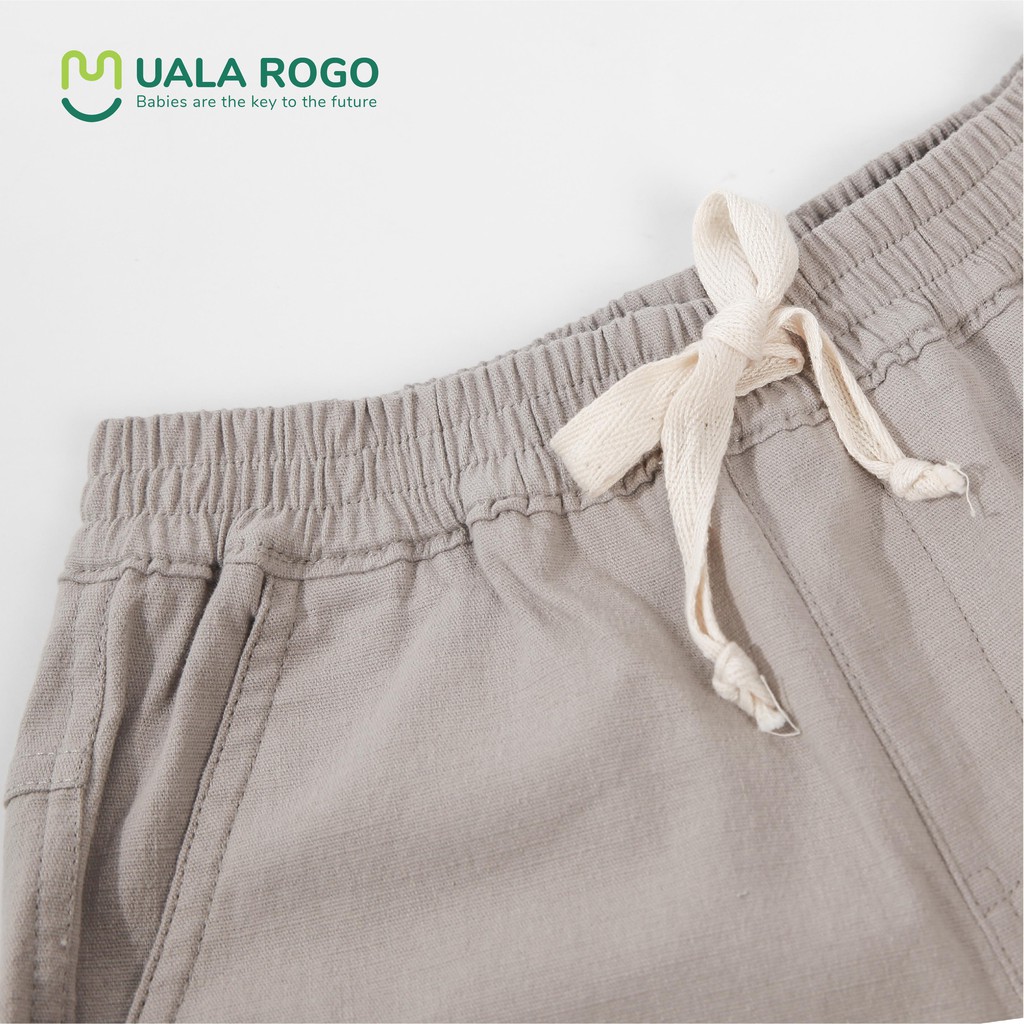 Quần dài Jogger vải Linen UalaRogo