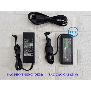 SẠC/ Adapter Laptop SONY VAIO 19.5V - 3.9A - 75W (Tặng kèm dây nguồn) nhập khẩu