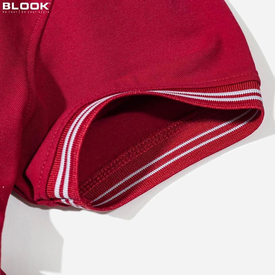 Áo polo nam slimfit BLOOK vải thun chất len nhẹ mềm , cotton co giãn 33315 ( HÌNH THẬT ) | BigBuy360 - bigbuy360.vn