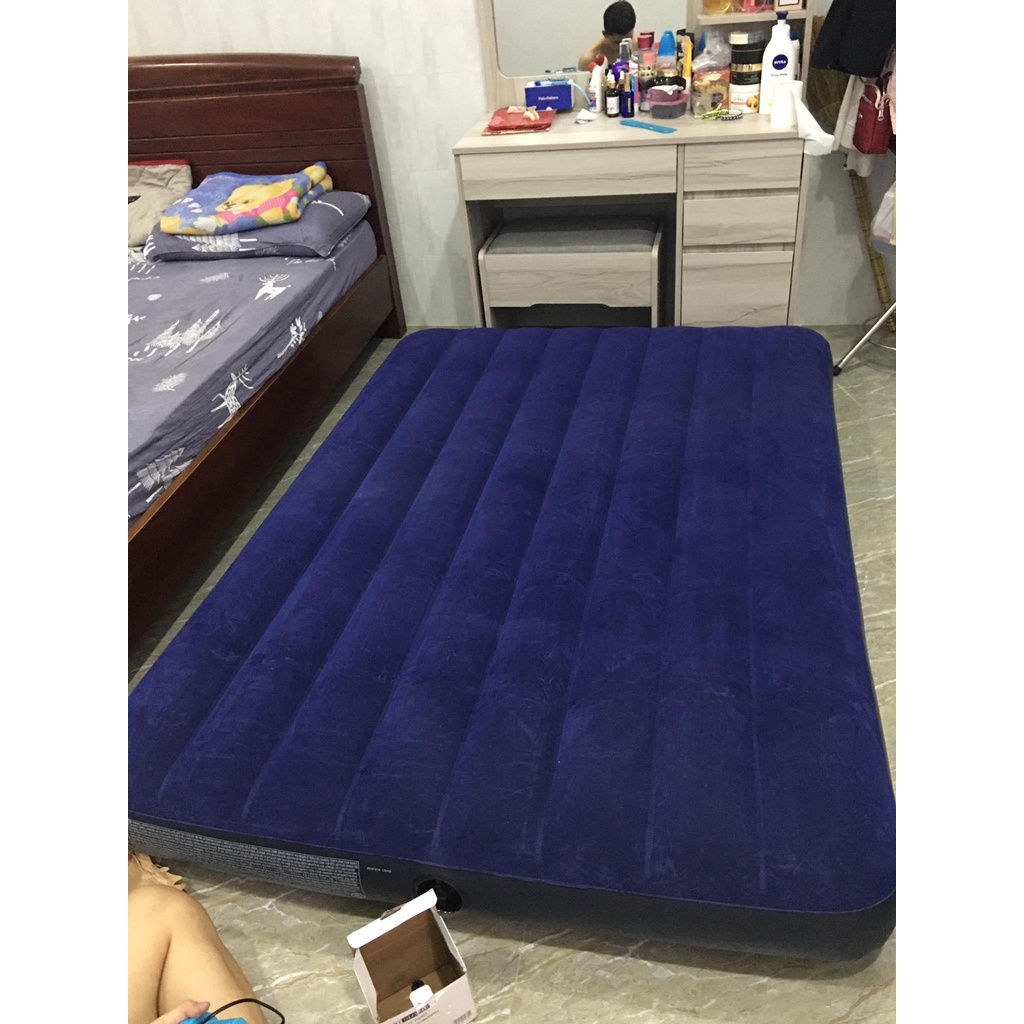 Nệm hơi, Đệm hơi đơn 64756 INTEX công nghệ mới 76CM, bảo hành 12 tháng