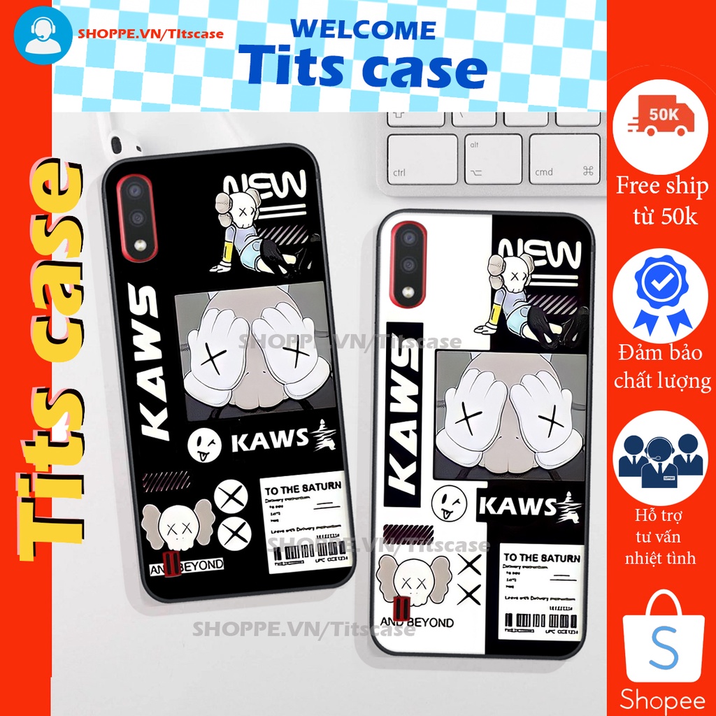 Ốp lưng Samsung Galaxy A01 in hình GẤU K@WS- BE@R COOL-CỰC XINH-RẺ-BỂN -ĐẸP