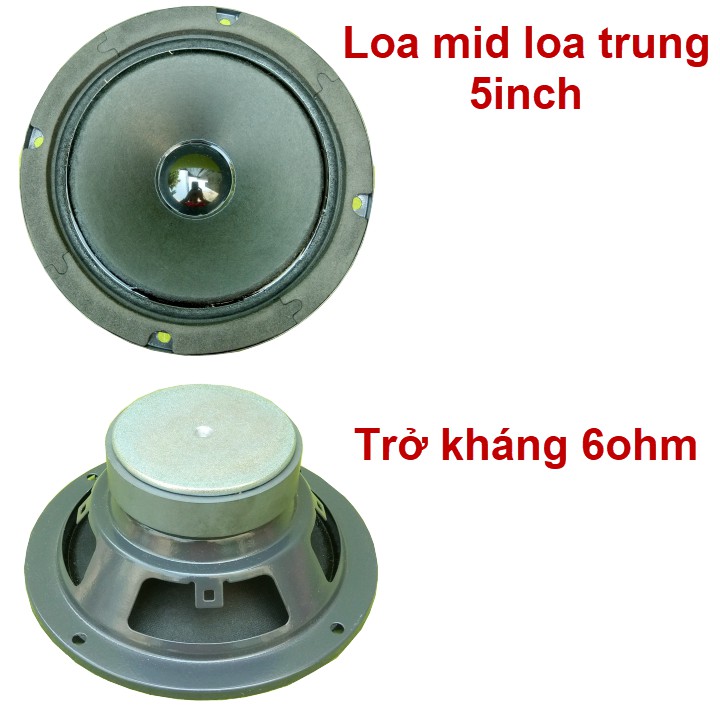 Loa trung 14 loa mid 14 chuyên loa kéo trở kháng 6ohm (1 cặp)