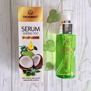 Serum Dưỡng Tóc Bưởi Dầu Dừa Olive Thorakao (Chai xịt 75ml)