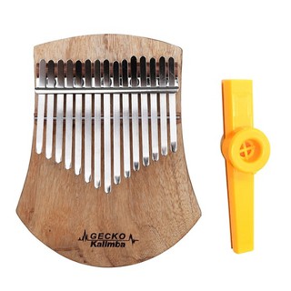 Đàn Kalimba Gecko 17 Phím K17CAS Gỗ Long Não Kèm Kèn Kazoo DreamMaker - Có sẵn