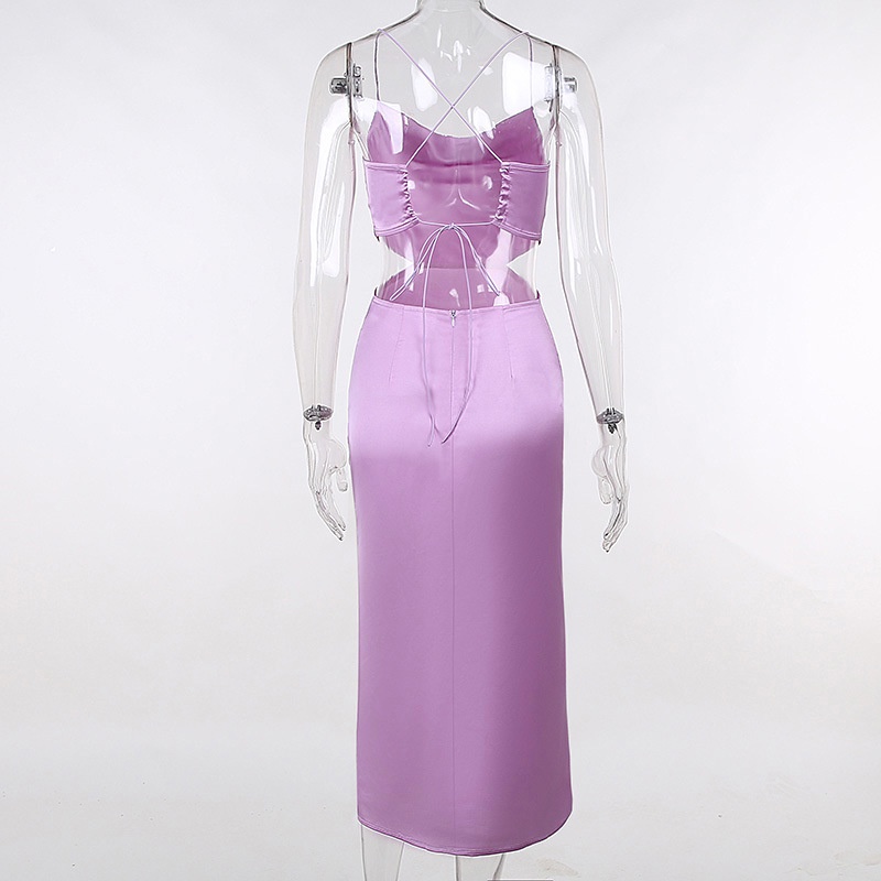 Đầm DUNEA hai dây hở lưng trẻ trung quyến rũ dành cho nữ