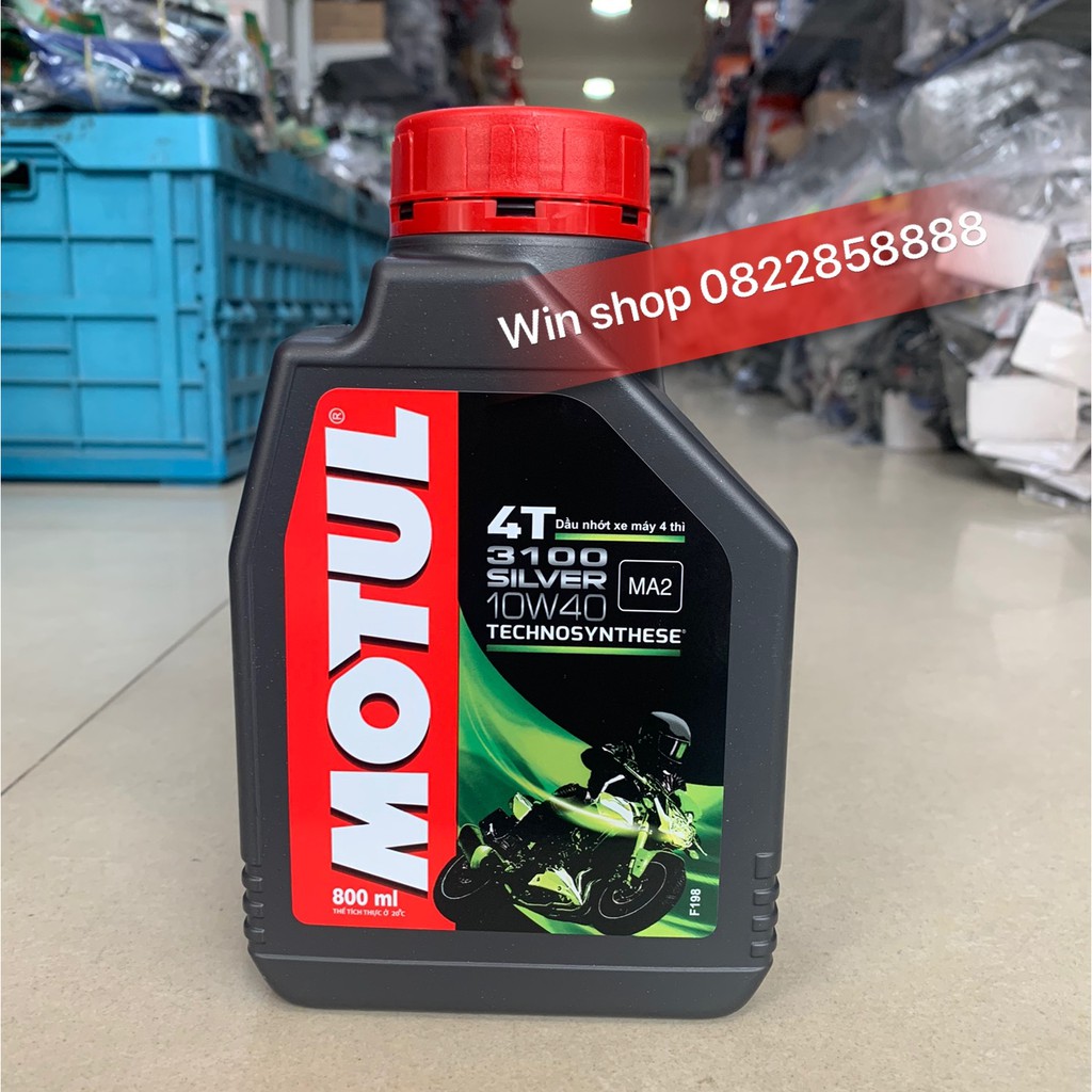 [ Dầu Chính Hãng] Nhớt Motul 3100 Silver 10W40 Cao Cấp Cho Xe Số Và Côn Tay Thể Thao