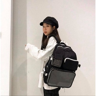 BALO đi học thời trang ULZZANG BASIC có túi trong