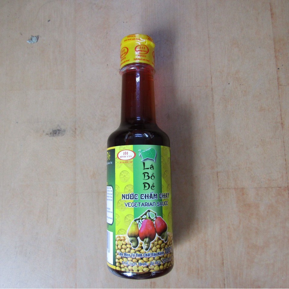 Nước mắm chay Lá Bồ Đề (Chai 250ML) - PET (BÁN LẺ)