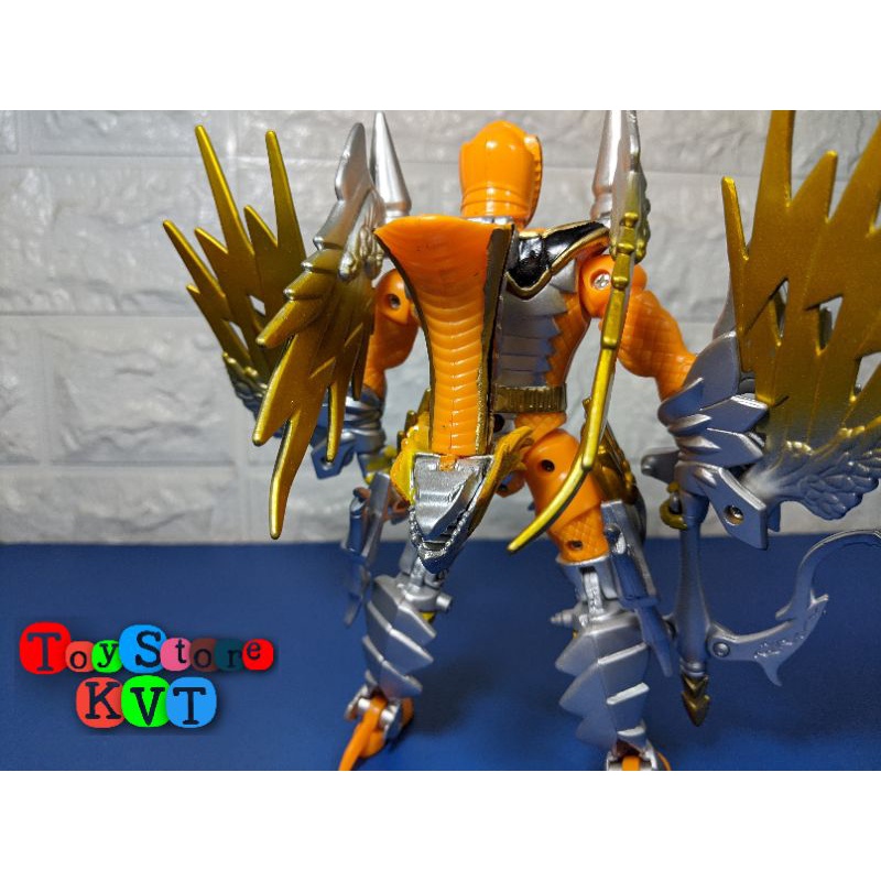 Mô Hình Siêu Nhân Phép thuật Power Rangers Mystic Force Yellow Ranger to Thunder Dragon Hàng F1 Custom