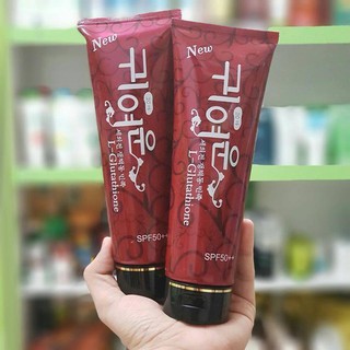 Kem Body Red Pomegrante Whitening SPF50 300g