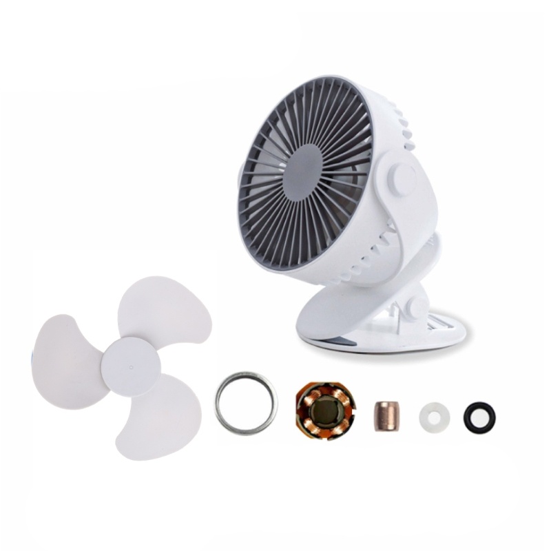 Mô Tơ Quạt Sạc Mini 180-390mA Cho Động Cơ DC 4.5V-9.0V 2480-4190rpm