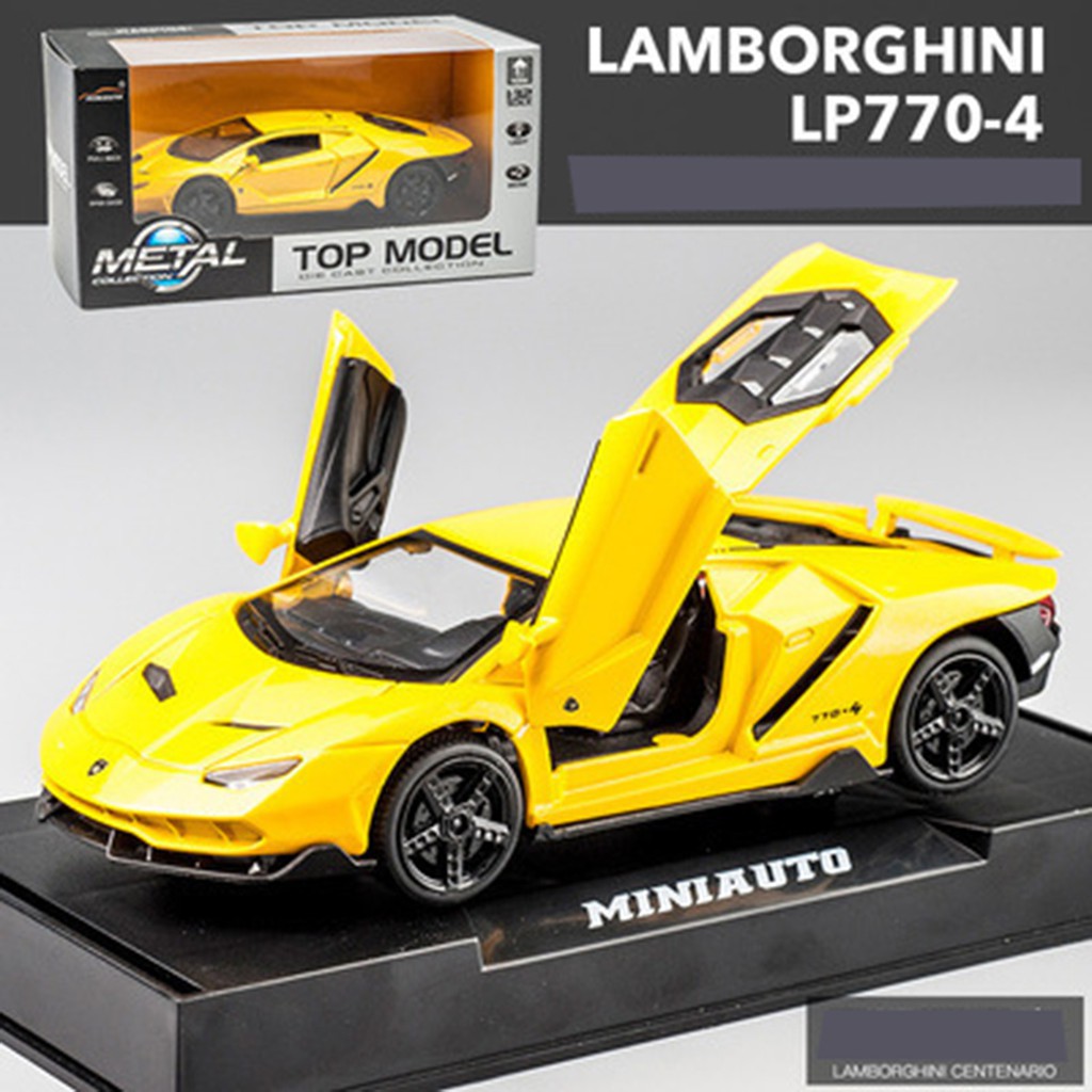 Mô hình siêu xe Lamborghini LP770 tỷ lệ 1:32