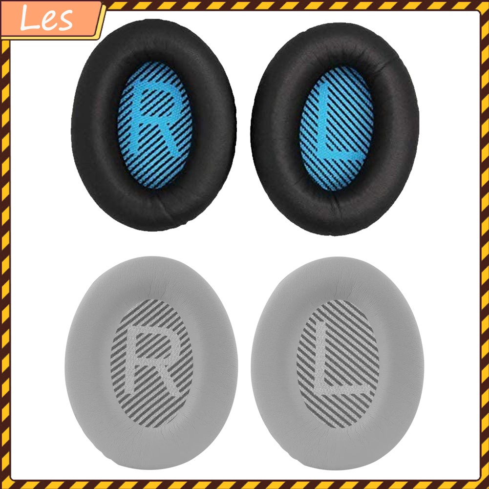 Set 2 đệm tai nghe bằng da thay thế cho tai nghe Bose QuietComfort