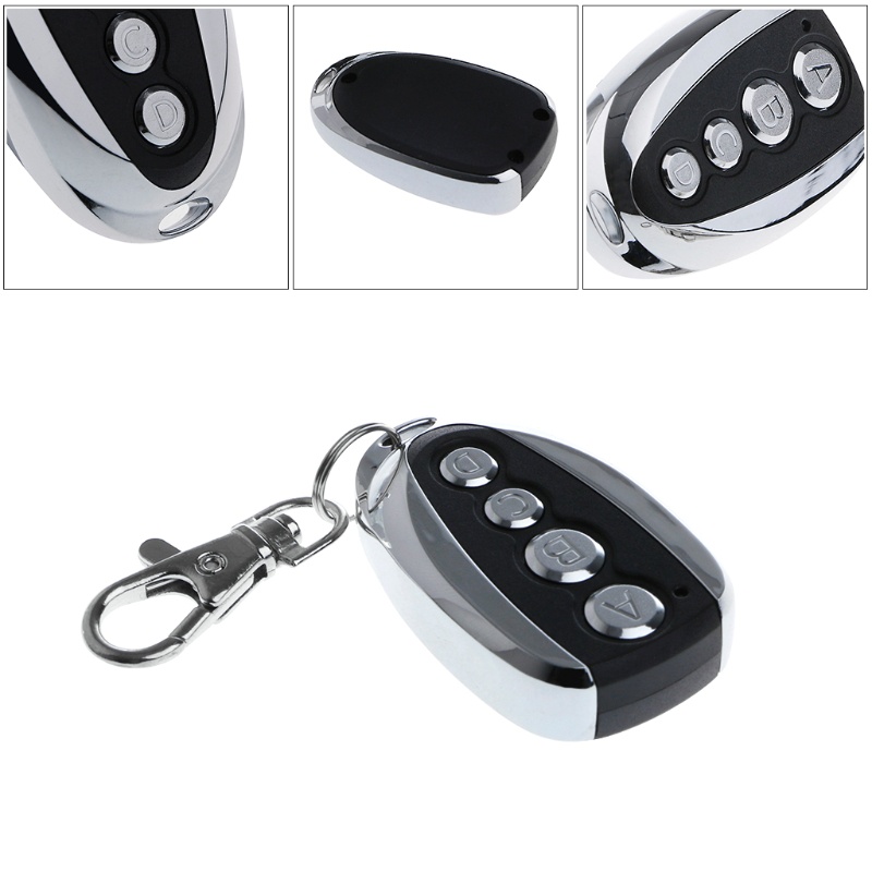 Remote Điều Khiển Cửa Garage 4 Nút Bấm 433Mhz Thông Dụng