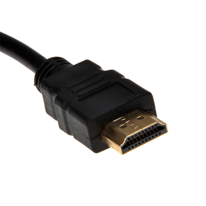 Cáp chuyển đổi HDMI sang VGA từ đầu cắm sang lỗ cắm 1080P