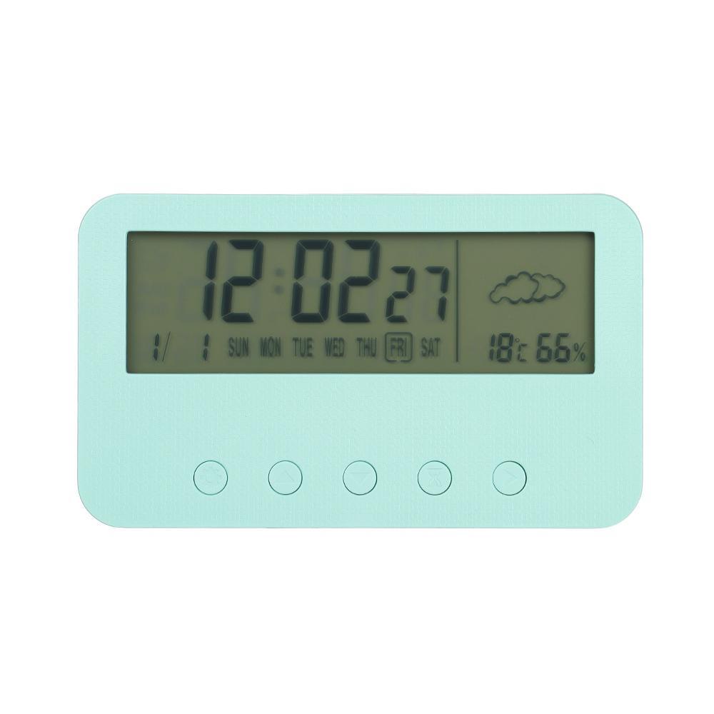 Đồng Hồ Báo Thức Điện Tử Có Đèn LED Hiển Thị Nhiệt Độ Và Độ Ẩm Thông Minh