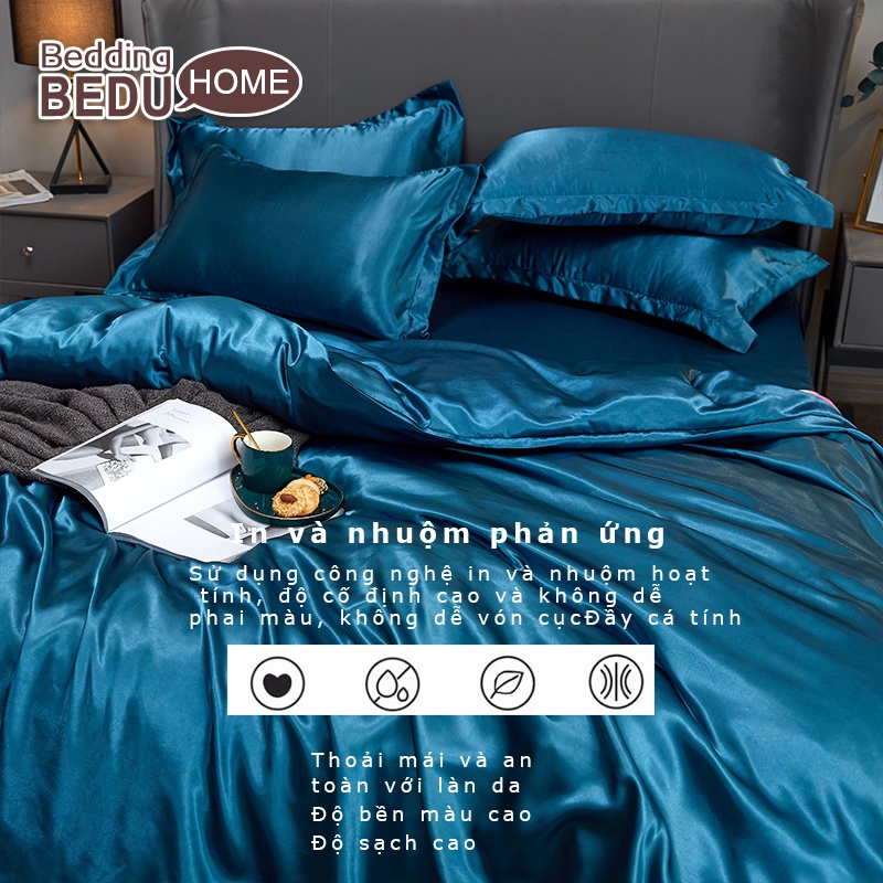 ★ Bộ chăn ga gối Tencel lụa★ Thoải mái mát mẻ / Khỏa thân khi ngủ vào mùa hè / mềm mại