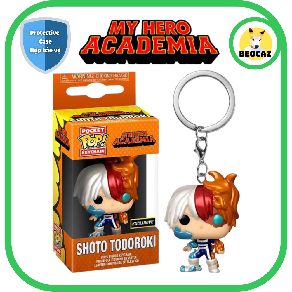 [Full Box] [Tặng Hộp Bảo Vệ] Móc khoá Funko Todoroki Shoto My Hero Academia Học Viện Anh Hùng