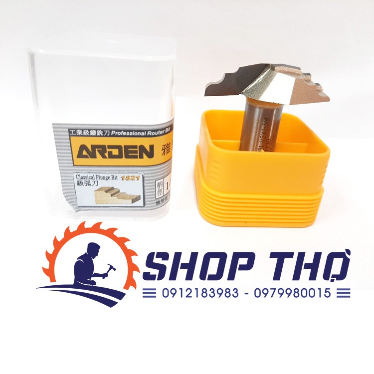 Mũi phay CNC pano cửa  ARDEN  1821, 1822, 1826, 1838