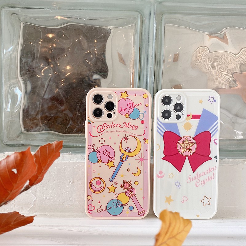 Ốp Điện Thoại In Hình Thủy Thủ Mặt Trăng Cho iPhone 13 11 12 Pro Max se2 xr xmax i7 8plus i8