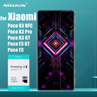 Miếng Dán Cường Lực Nillkin 9H / H + Pro Cho Xiaomi Poco X2 X3 F3 NFC GT Pro