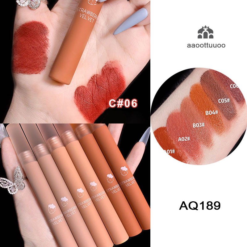 (Hàng Mới Về) Son Môi Dạng Lỏng Lên Màu Nhung Lì Đẹp Chống Thấm Lâu Trôi | BigBuy360 - bigbuy360.vn