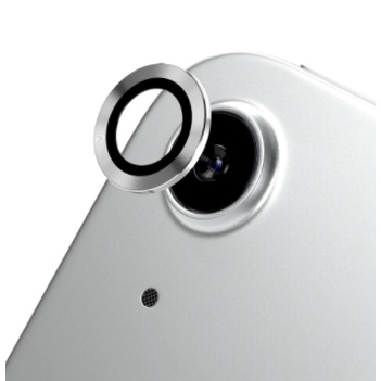For iPad Air 4 10.9-inch 10.9&quot; 10.9 inch iPad Air 2020 Flamed Titanium Sapphire Metal Ring camera lens glass protector