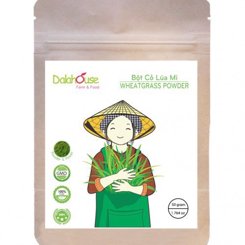 BỘT CỎ LÚA MÌ DALAHOUSE 50g