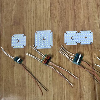 Bảng bo vỉ mạch Led 30w 40w 50w mắt chip Led 2835 siêu sáng +nguồn driver AC220V MLC-30-50x