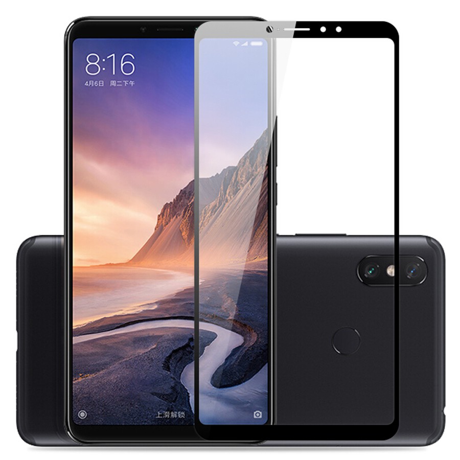 Kính cường lực cong 5D bảo vệ màn hình cho Xiaomi Focophone F1/6X/A2/5X/A1/Mi8/Mi 8SE/ Redmi 6 Pro/Note 6 Pro