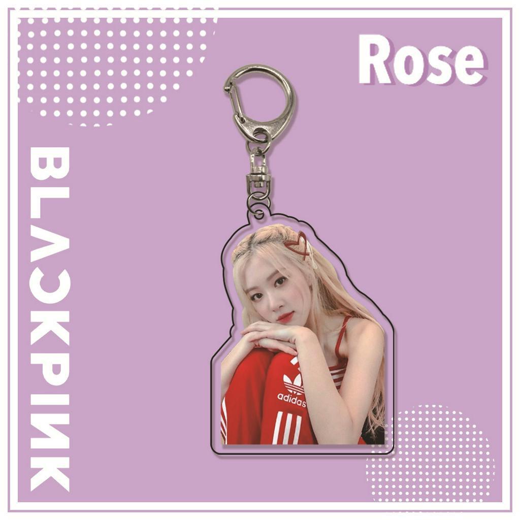 Móc khóa hình Rose nhóm nhạc BLACKPINK xinh xắn