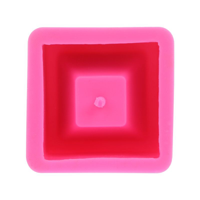 HO Cube Concrete Silicone Mold Planter Flower Pot Cement Vase Mould Craft Handmade Garden Decoration Tool