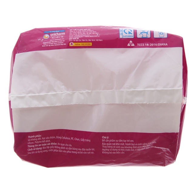 Băng vệ sinh cho mẹ DIANA MAMA gói 12 miếng, băng vệ sinh phụ nữ siêu thấm - Monnie Kids
