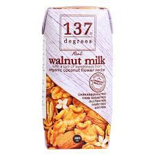 Sữa Hạt Óc Chó Nguyên Chất 137 DEGREES, 99% Từ Hạt Tươi