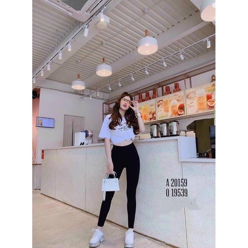 💥Quần legging túi zip đỏ chất cotton đanh lì dày đẹp | BigBuy360 - bigbuy360.vn