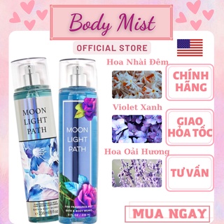 Xịt Thơm Toàn Thân Bath And Body Works - Moonlight Path Body Mist (236ml)